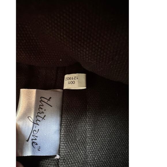 Thirty-One Retired Go To Tote CHECK MATE Red Black White Buffalo Plaid - Picture 5 of 8